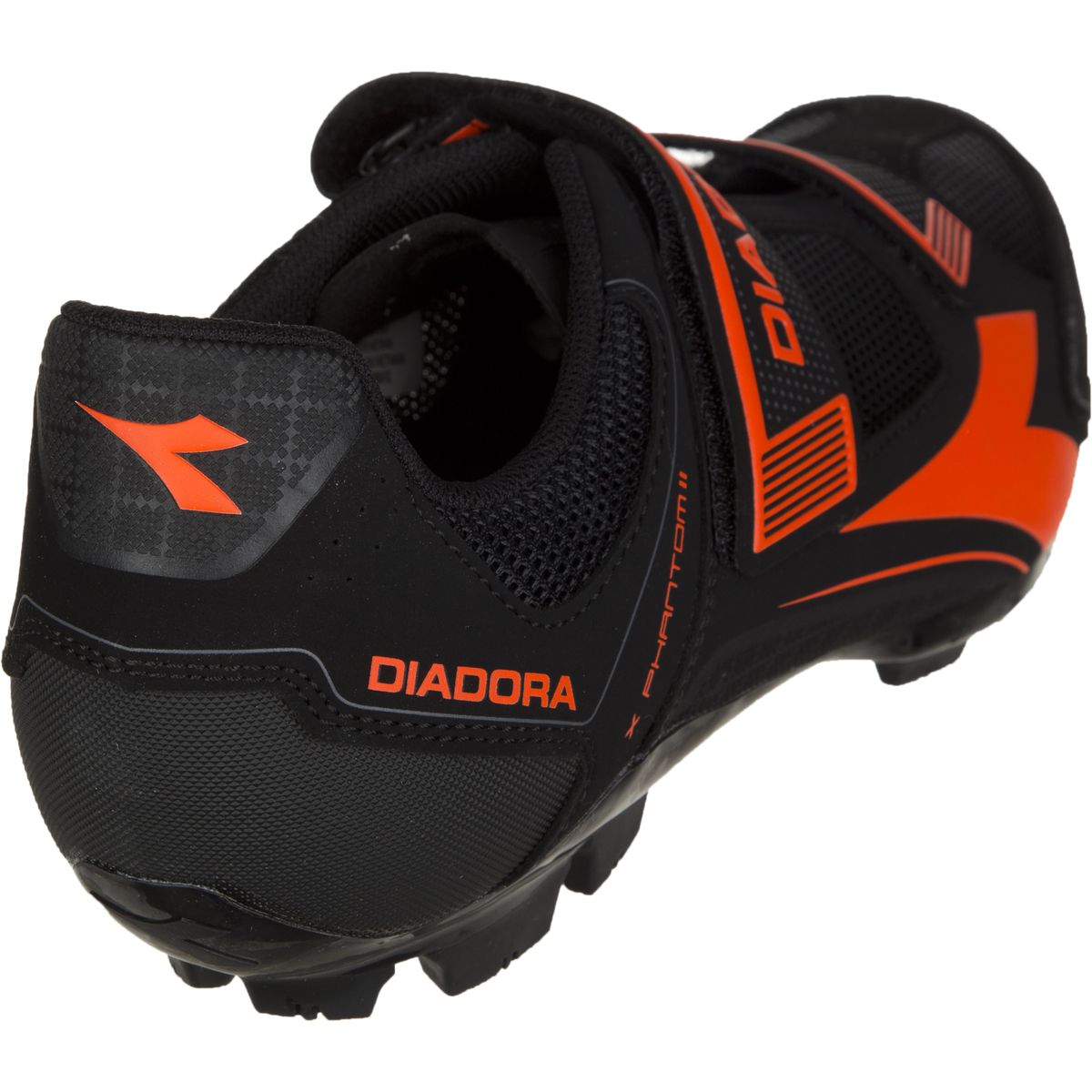 Chaussures VTT Homme Diadora X-Phantom II - Noir/Orange - Taille 40 / US 7 - Impeccables