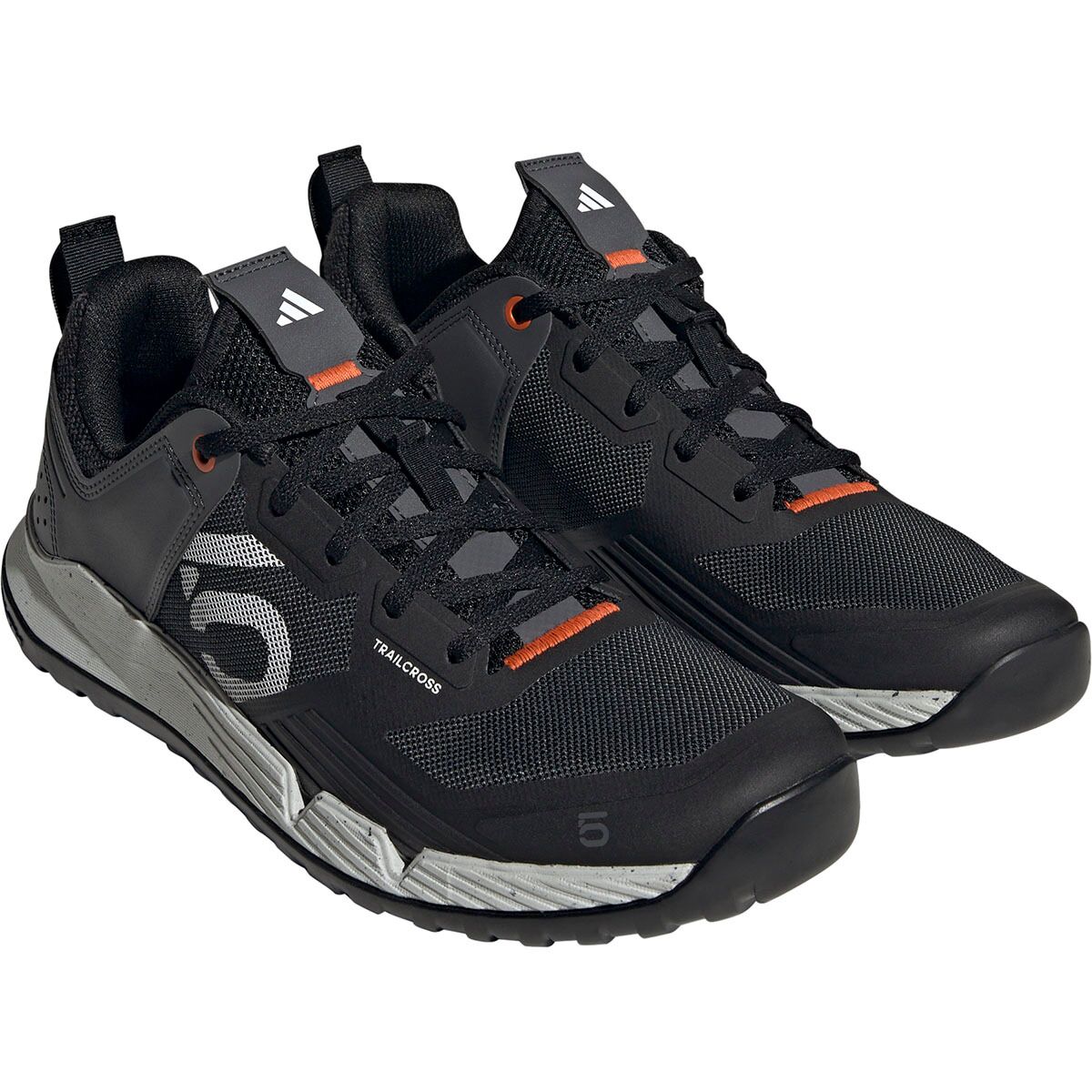 Five Ten Trailcross XT Flat Shoes - Men's Gray Six/Core Black/Olive Strata 12.5