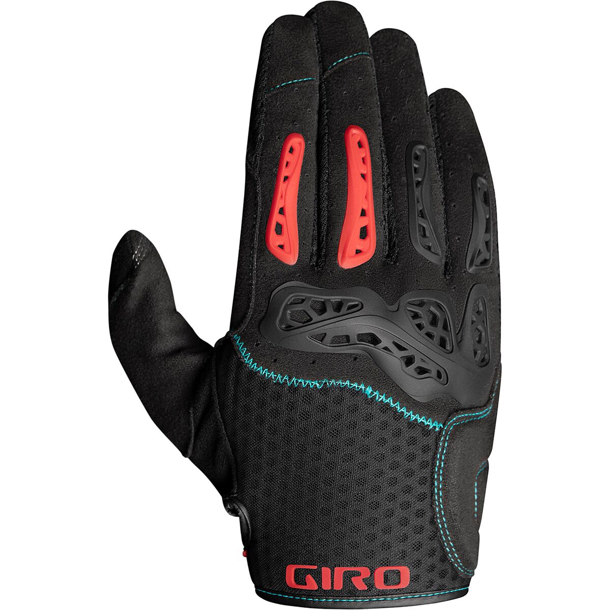 Giro Gnar Fahrrad-Handschuhe Lang – Schwarz/grau, Größe L (9 Zoll), Rutschfest & Atmungsaktiv