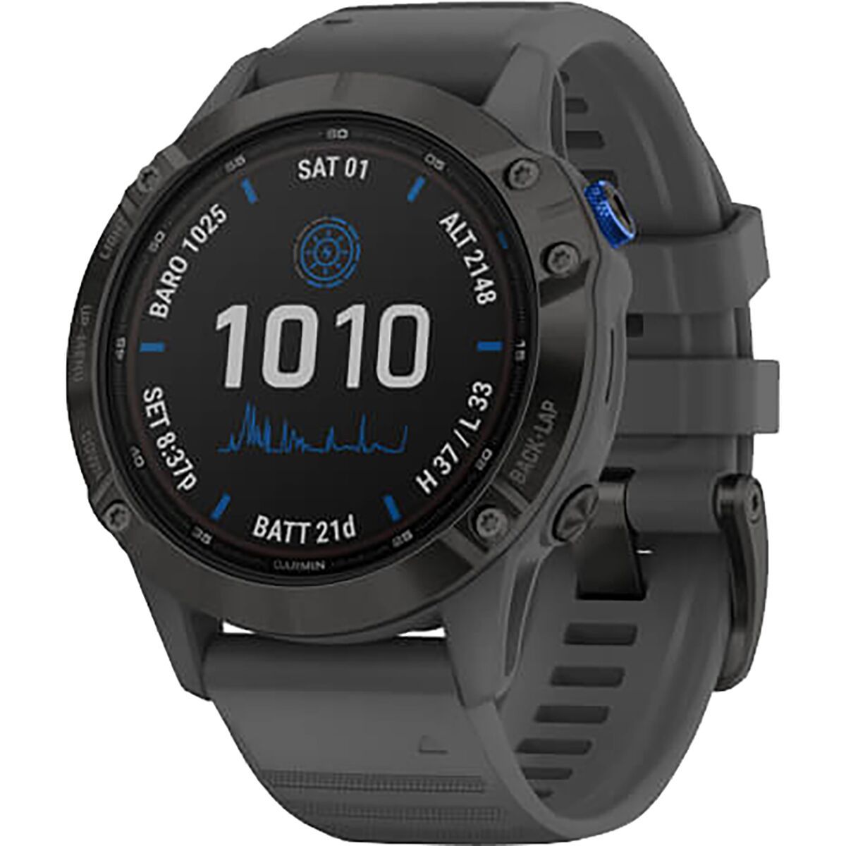 Garmin Fenix 6 Pro Solar Heart Rate Monitor Men