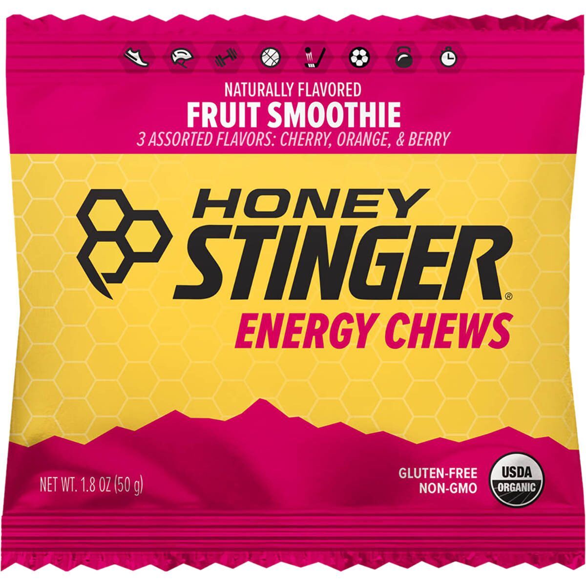 Honey Stinger Organic Energy Chews 12 Pack Accessories