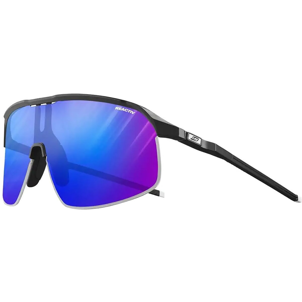 Julbo Frequency Zonnebril - Black Grey / Multilayer Red 1-3 Light