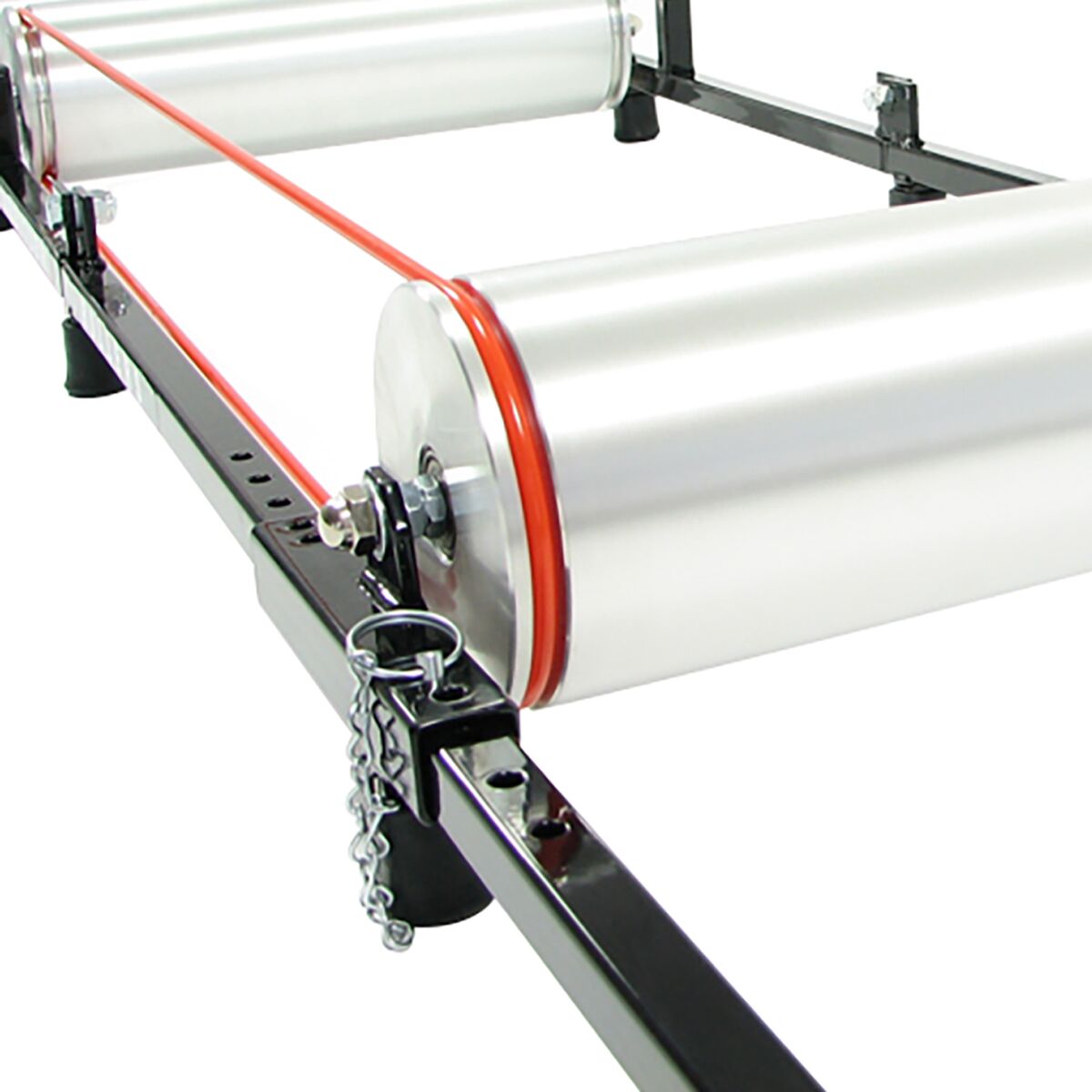 Kompact Alloy Rollers With Drums And End Caps Kompact Alloy Bike