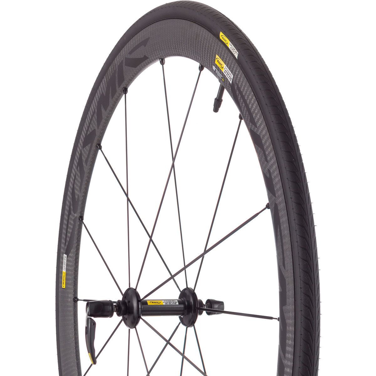 Mavic Cosmic Elite Clincher Laufradsatz - Felgenbremse + Spieße