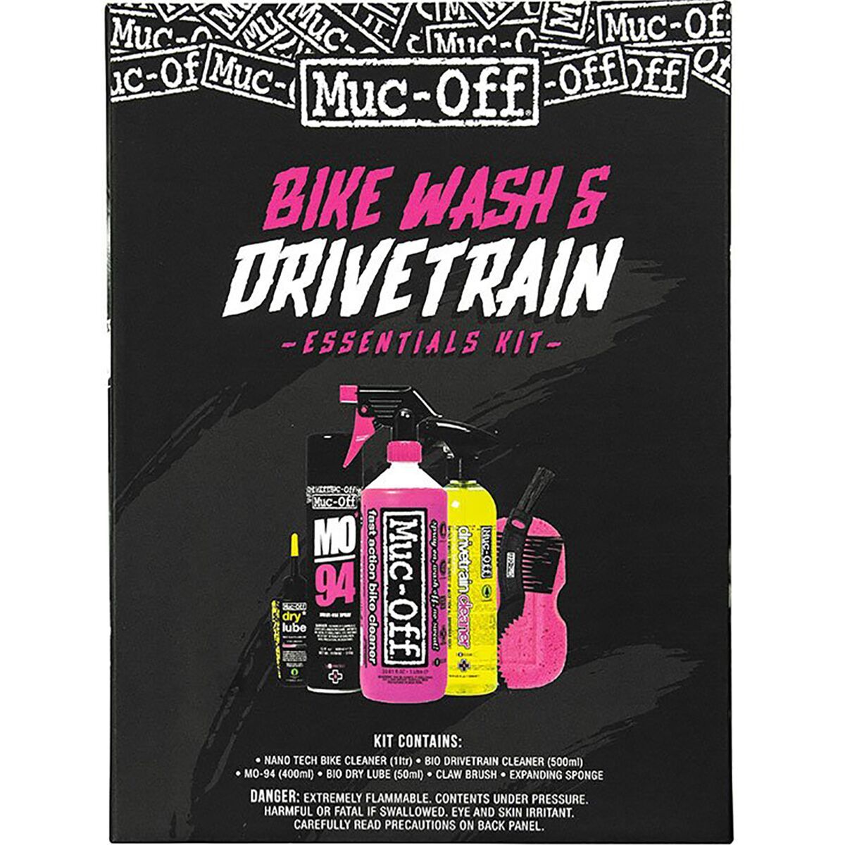 MucOff Wash & Drivetrain Essentials Kit Accessories