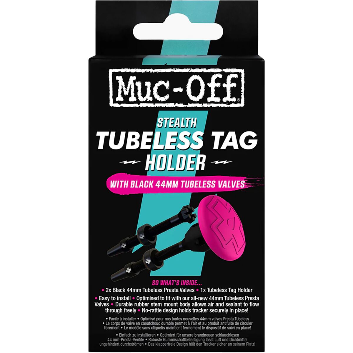 MucOff Tubeless Tag Holder Kit Accessories