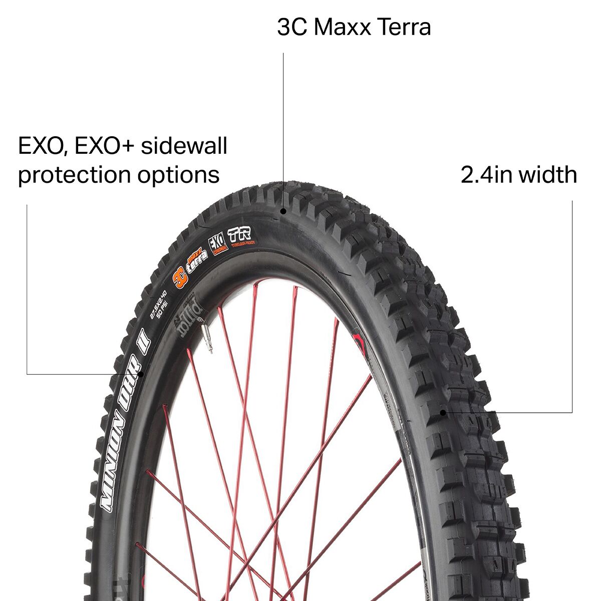 maxxis minion dhr ii wide trail