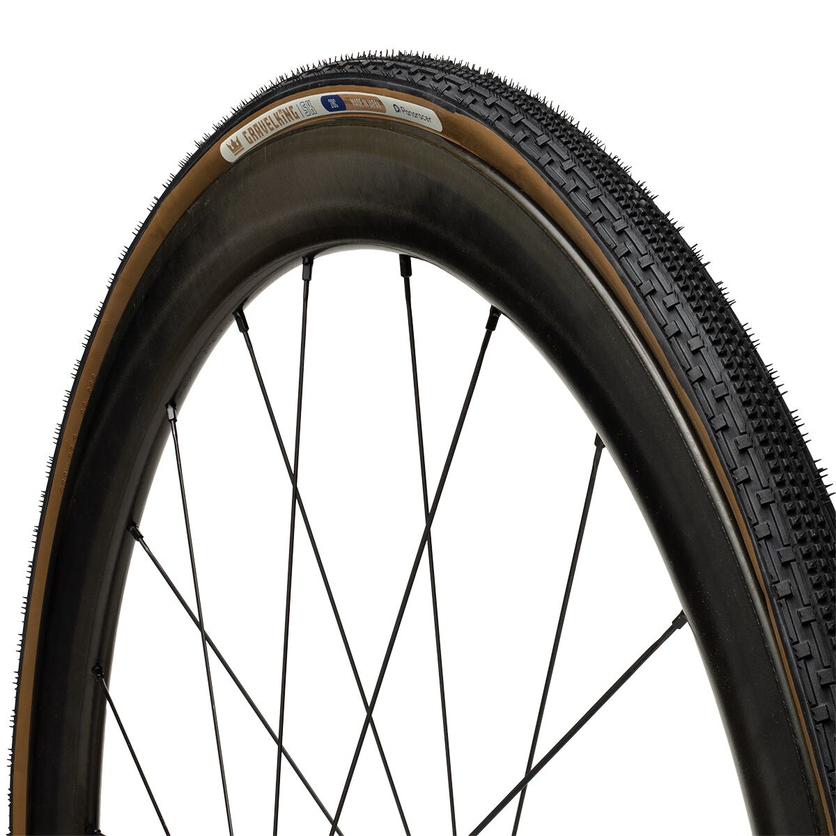 2025 Panaracer GravelKing SK Tire 700x50c Brown - TLR Gravel Touring Tire Made In Japan 7 thumbnail image