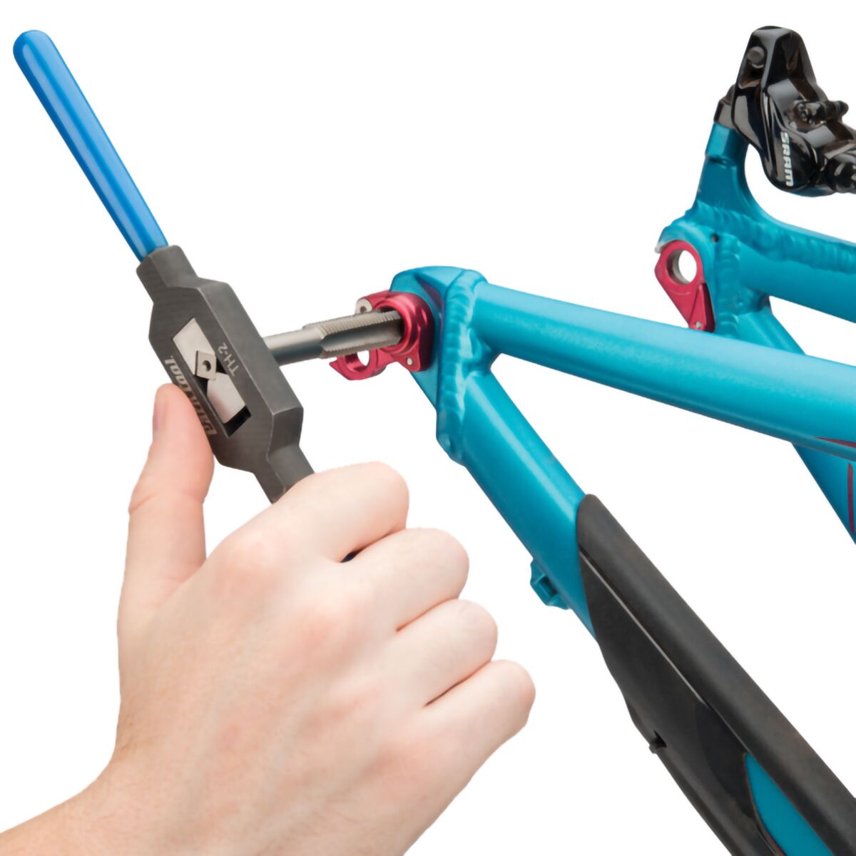 Park Tool TAP12.1 TAP20.3 Thru Axle Tap Set of 8 Accessories