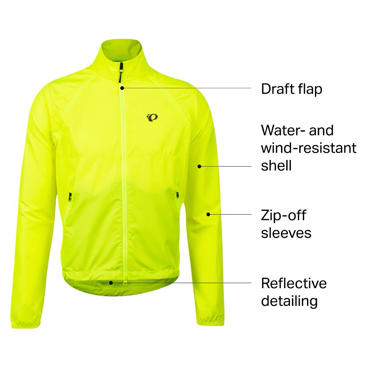 PEARL iZUMi Quest Barrier Convertible Jacket Men's Men
