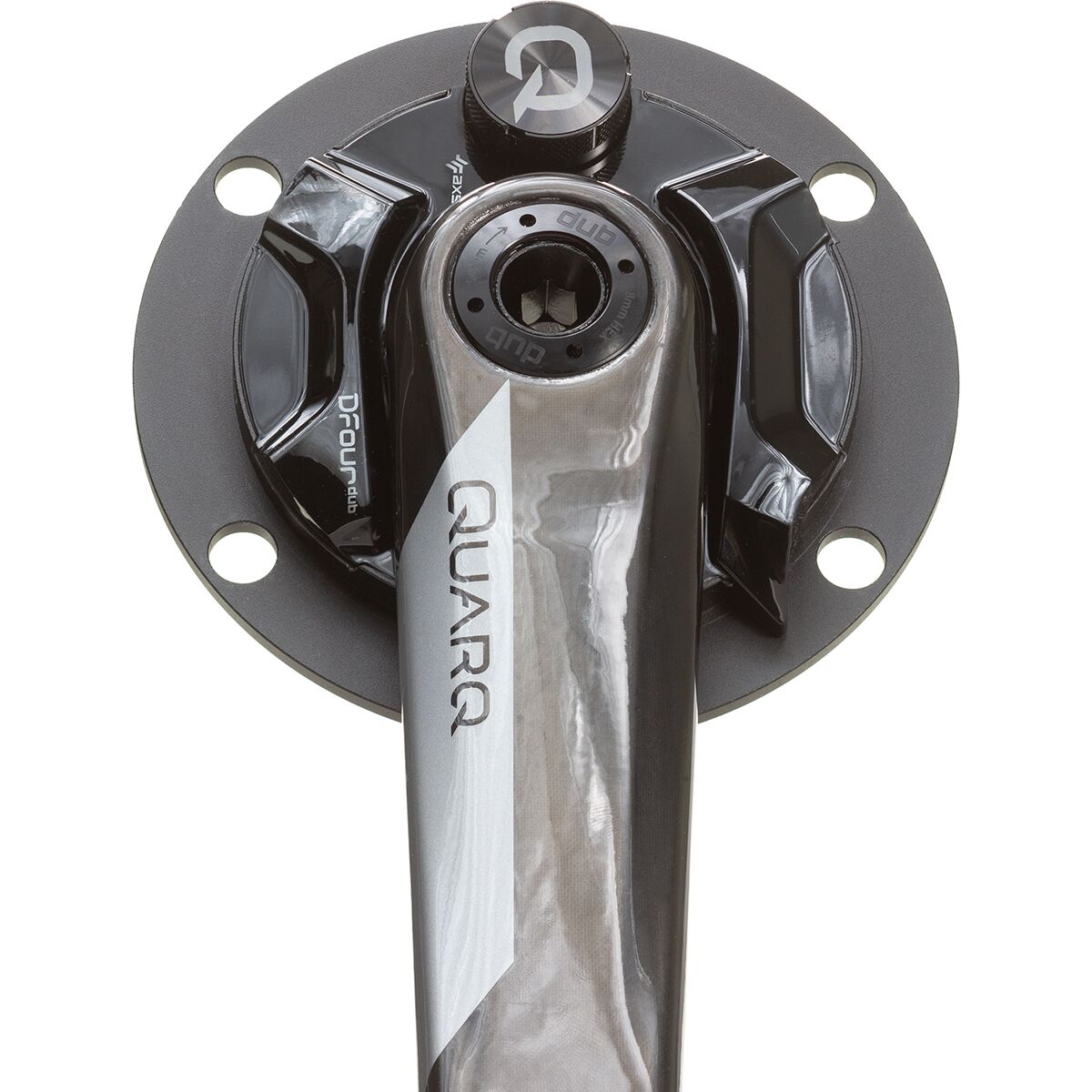 Quarq DFOUR DUB Road Power Meter Crankset Components