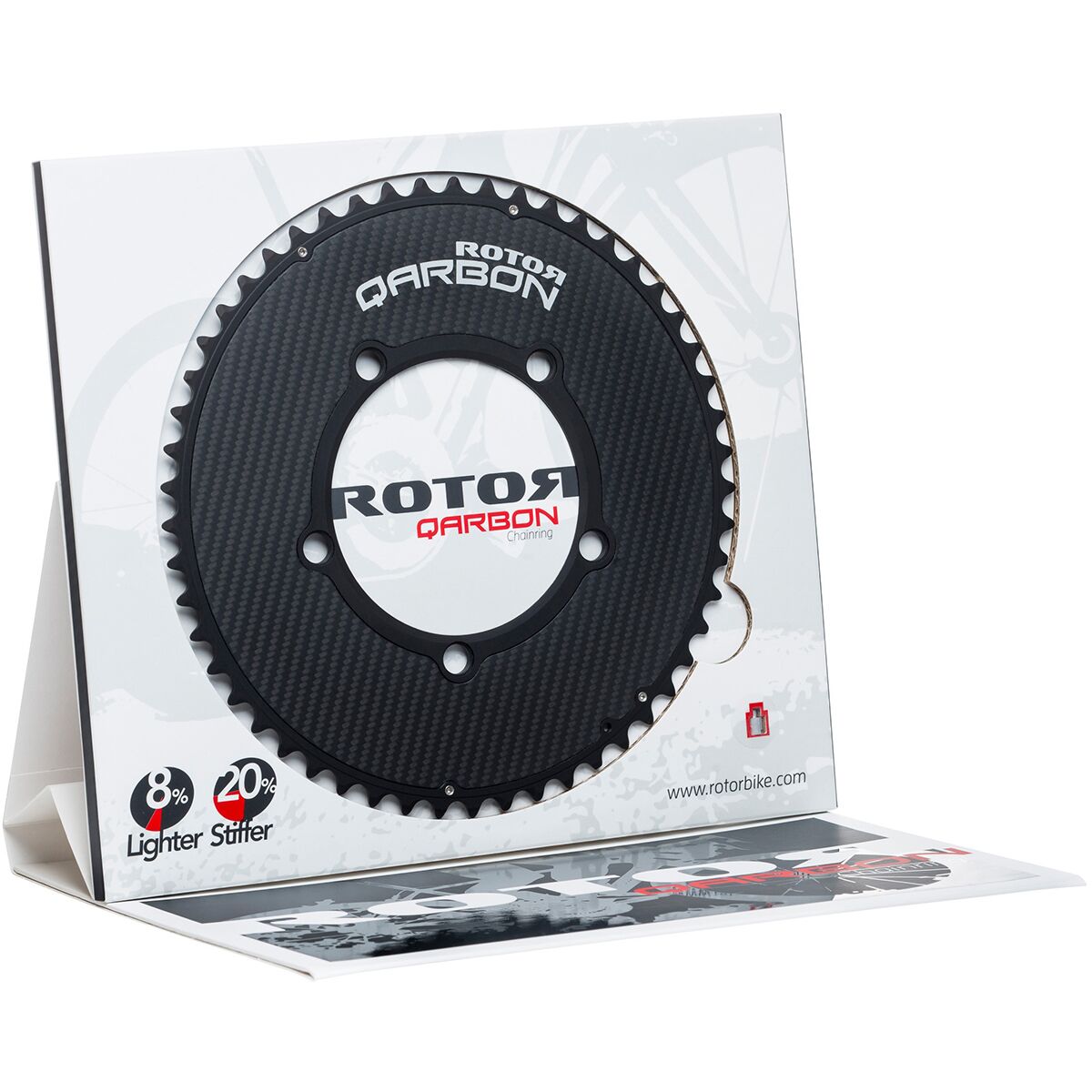 Rotor noQ Carbon Round Chainring Components