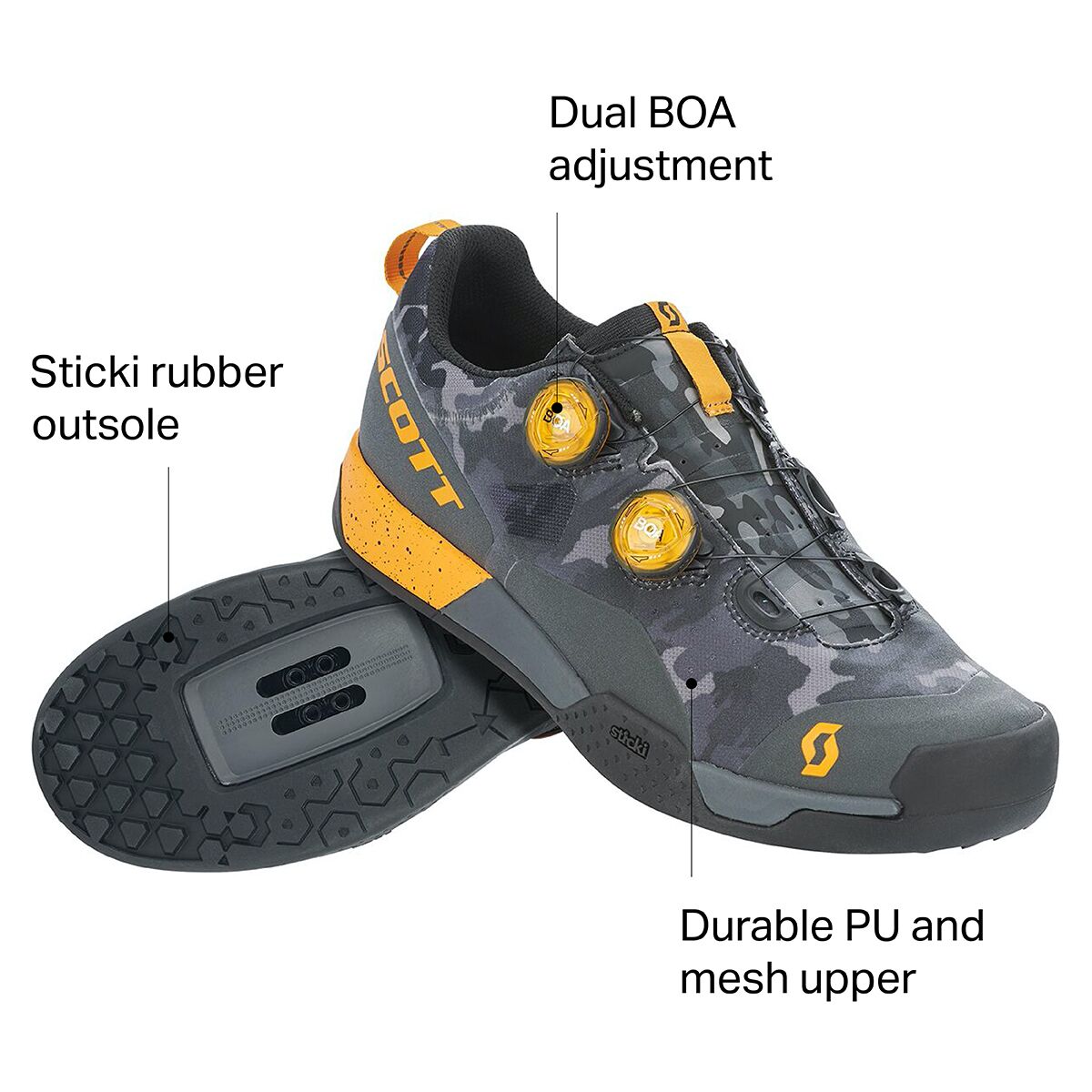 Scott MTB AR Boa Clip Cycling Shoe Men's Men