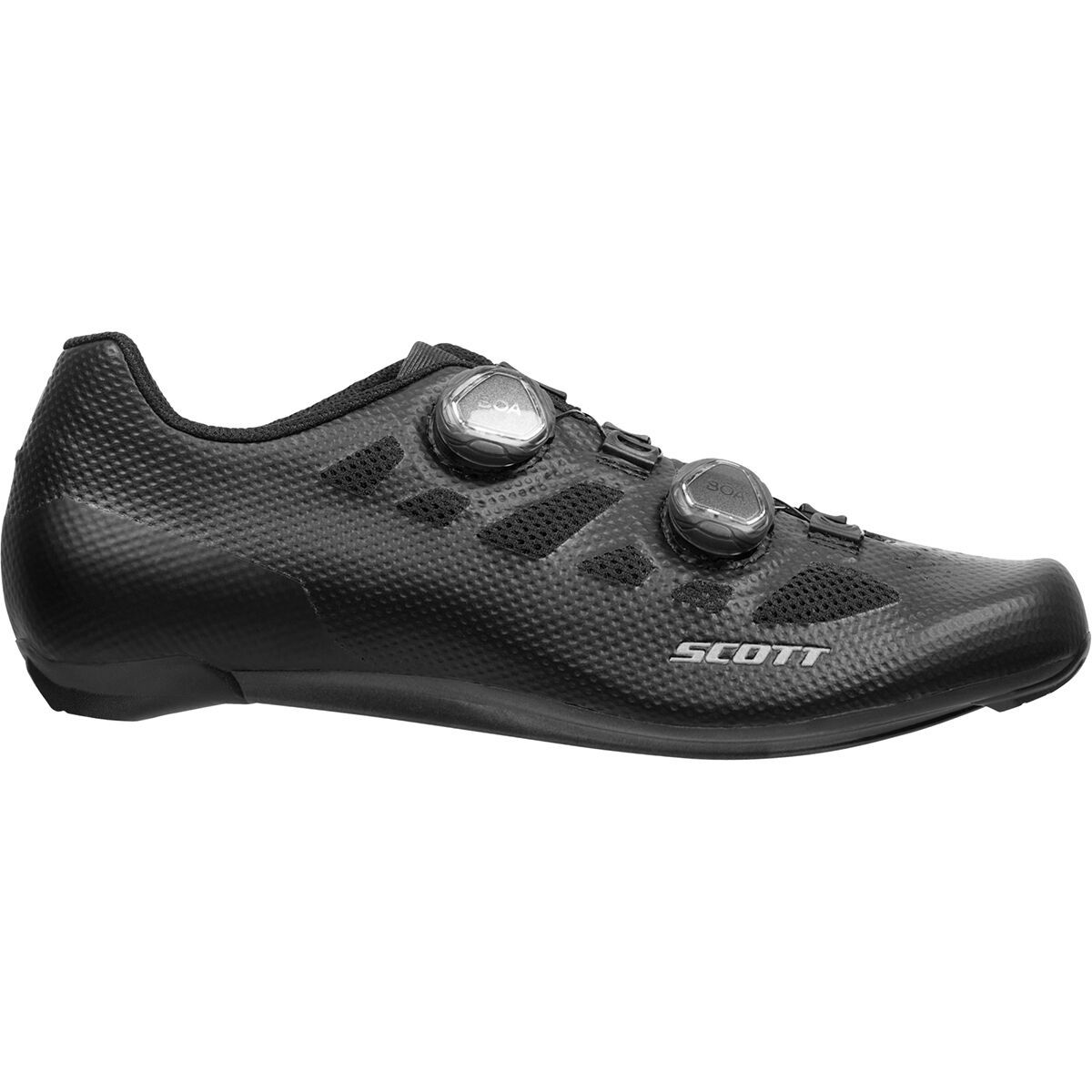 Scott ロードシューズ 黒/黄 ダイヤル調整　サイズ42 21995071-S.jpg