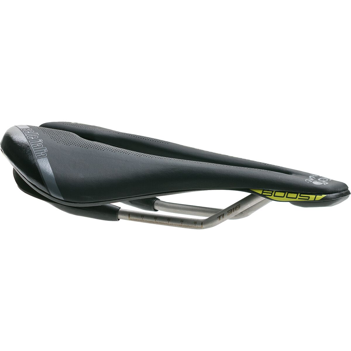 Sedlo Selle Italia SP-01 Boost SuperFlow Magnesium černé - CykloNěmčík.cz