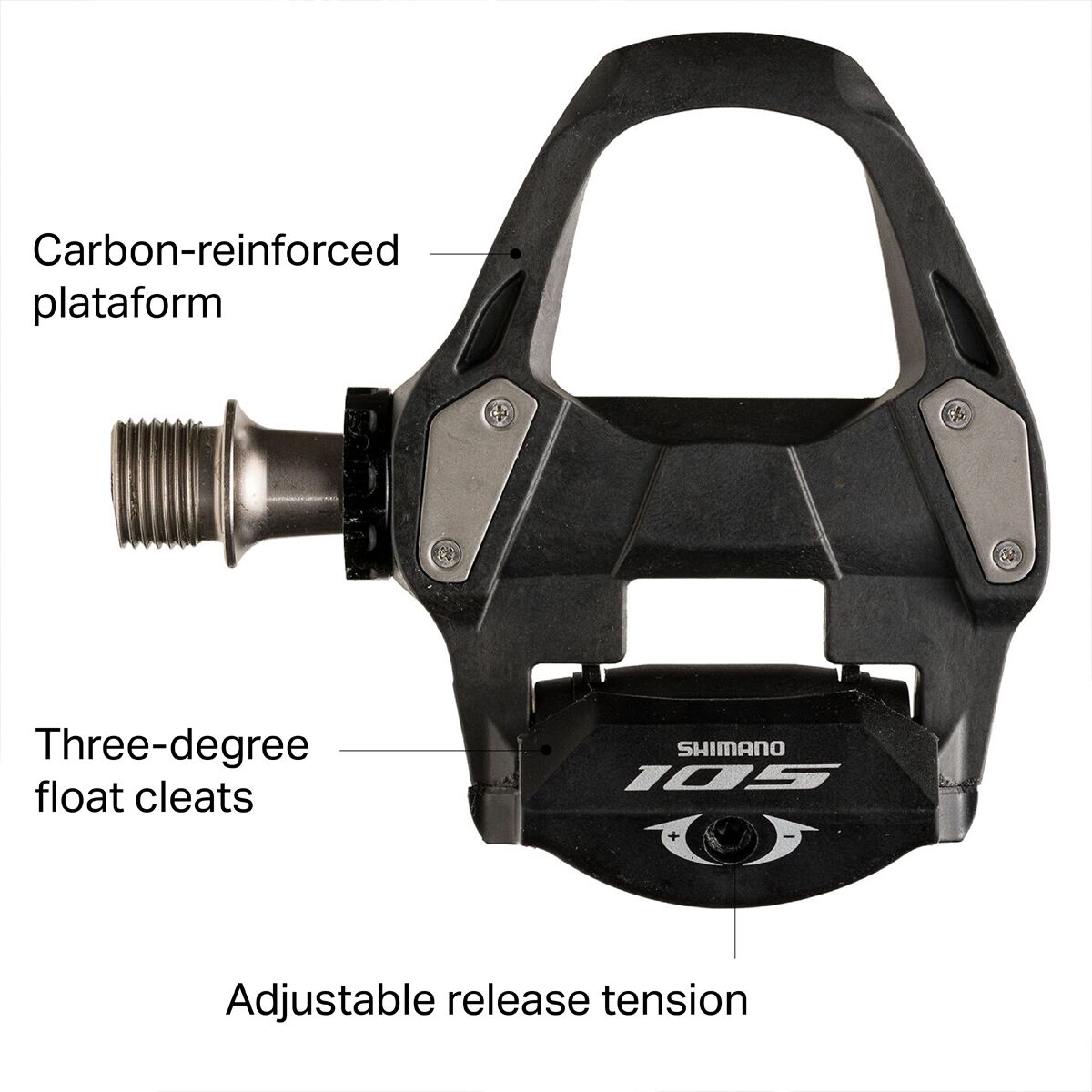 shimano 105 r7000 pedals review