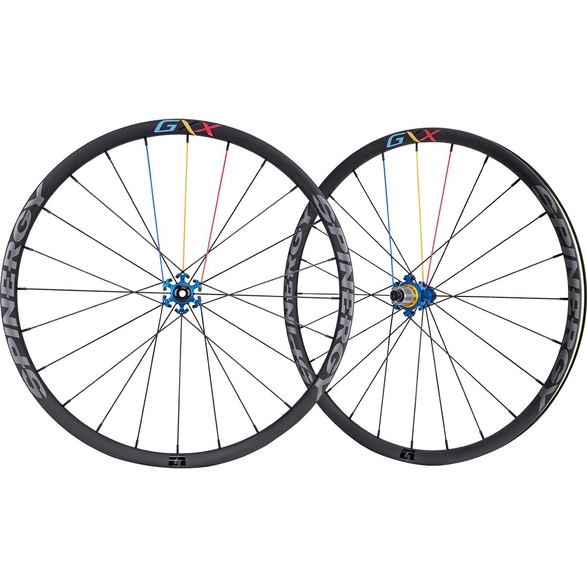 Spinergy GXX Carbon Disc Brake Tubeless Gravel Wheelset Components