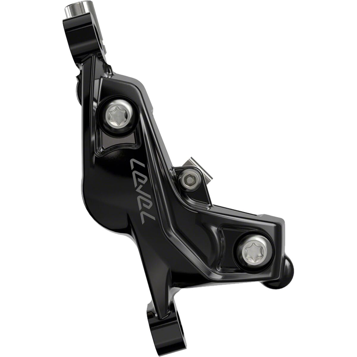 SRAM Level Silver Stealth Disc Brake Lever - Front Post Mount