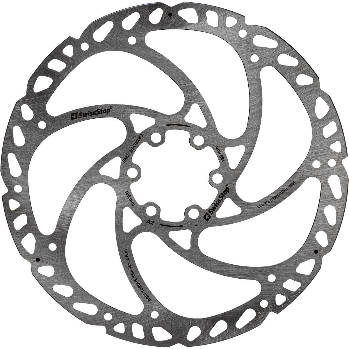 Disque de frein Swissstop Catalyst One 6 trous | Vélo-Store