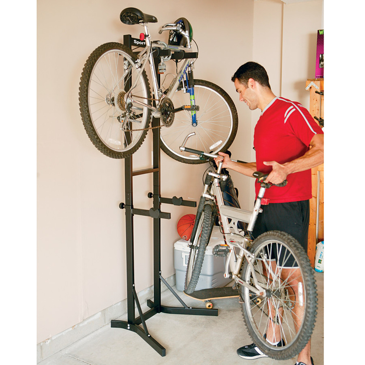 wirecrafters bike stacker