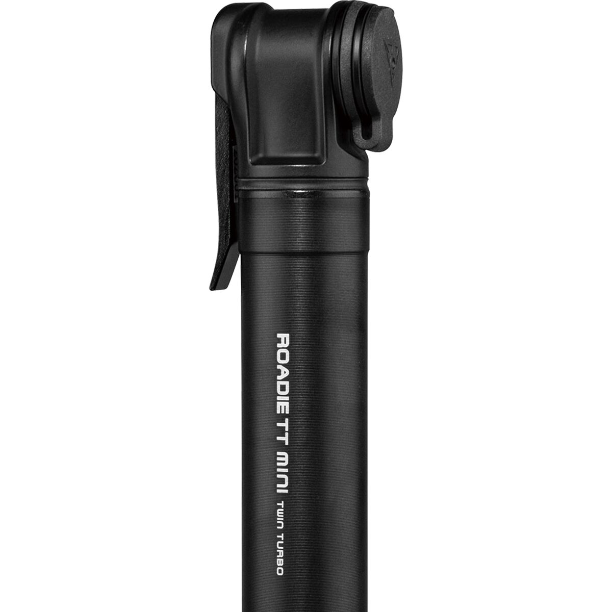 TOPEAK TRTT-1B minipomp Roadie TT Mini, luchtpomp gemaakt van aluminium, in de kleur zwart, gewicht 90 g, 15700112