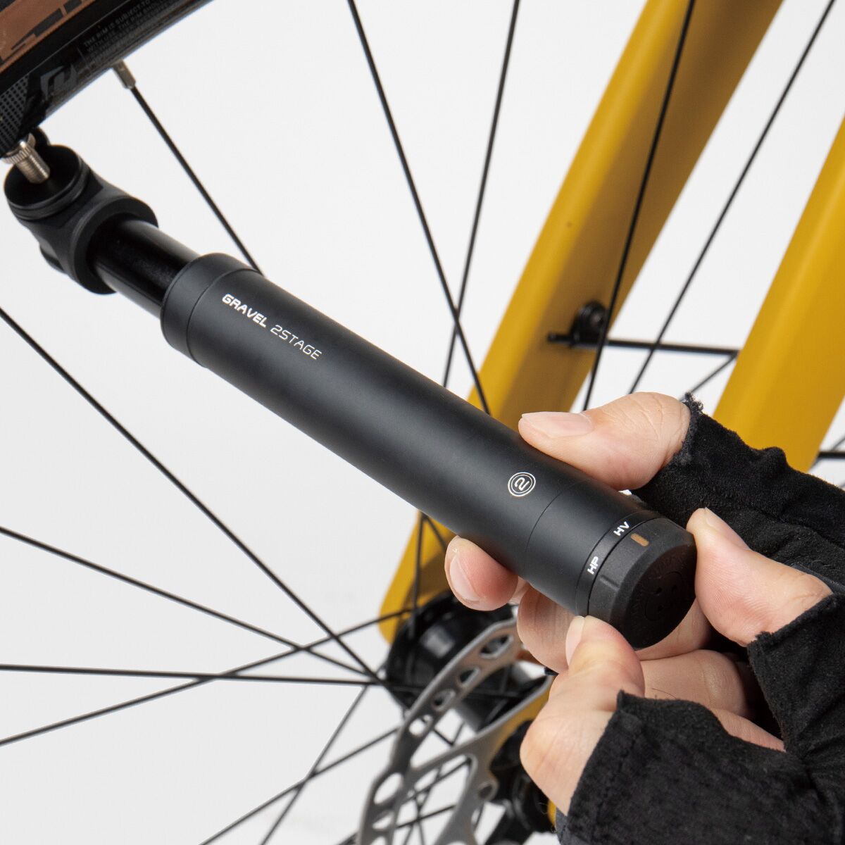 CXWXC Pompa per bicicletta tutte le valvole, pompa ad aria