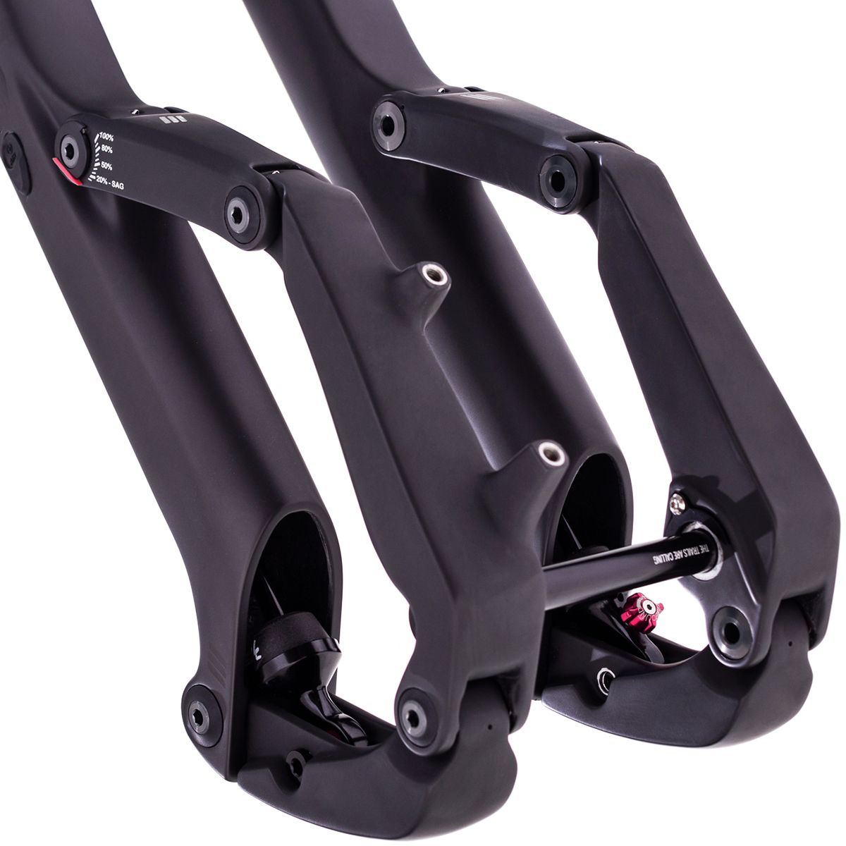 Trust Performance Message Trailing MultiLink Suspension Boost Fork