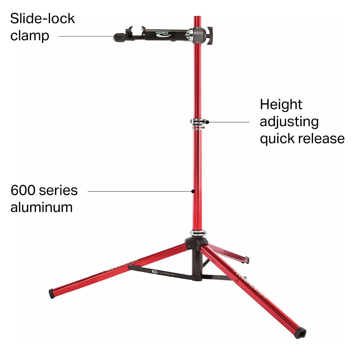 feedback sports pro ultralight bicycle repair stand