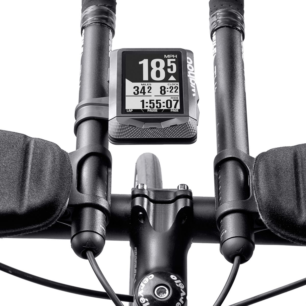 Wahoo Fitness ELEMNT Computer Aerobar/TT Mount Men