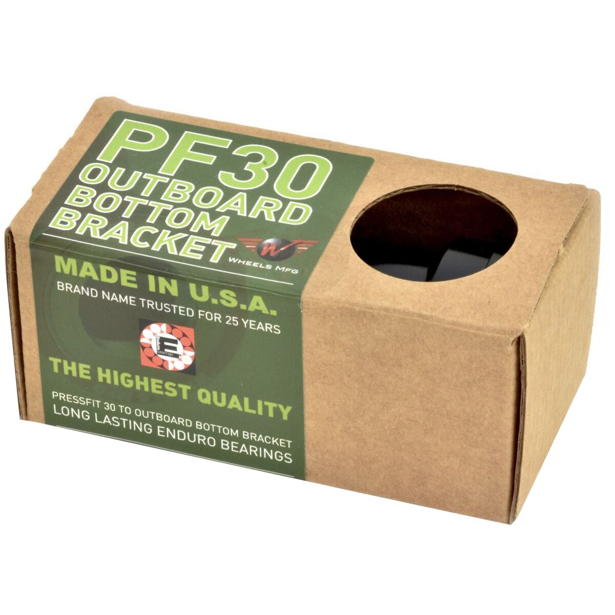 thumbnail image 2 of Bottom Bracket Spacer Pack For Wheels Mfg 30mm – Shimano Compatible, Includes Dust Seals & Spindle Spacers 2 of 10