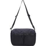 Black Canvas Leather