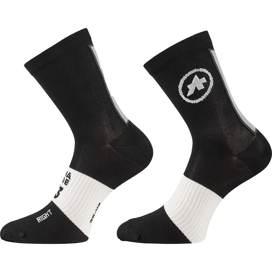 Lot 5 pairs assos skinweb cycling socks  size II 43-46 