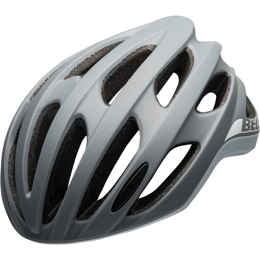 White/Silver/Black Small Bell Formula Bike Helmet 