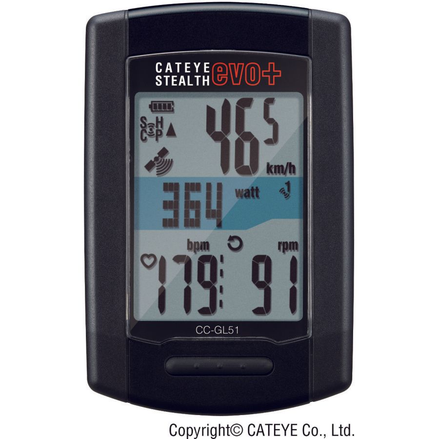 CatEye Stealth Evo Plus Bike Computer Men