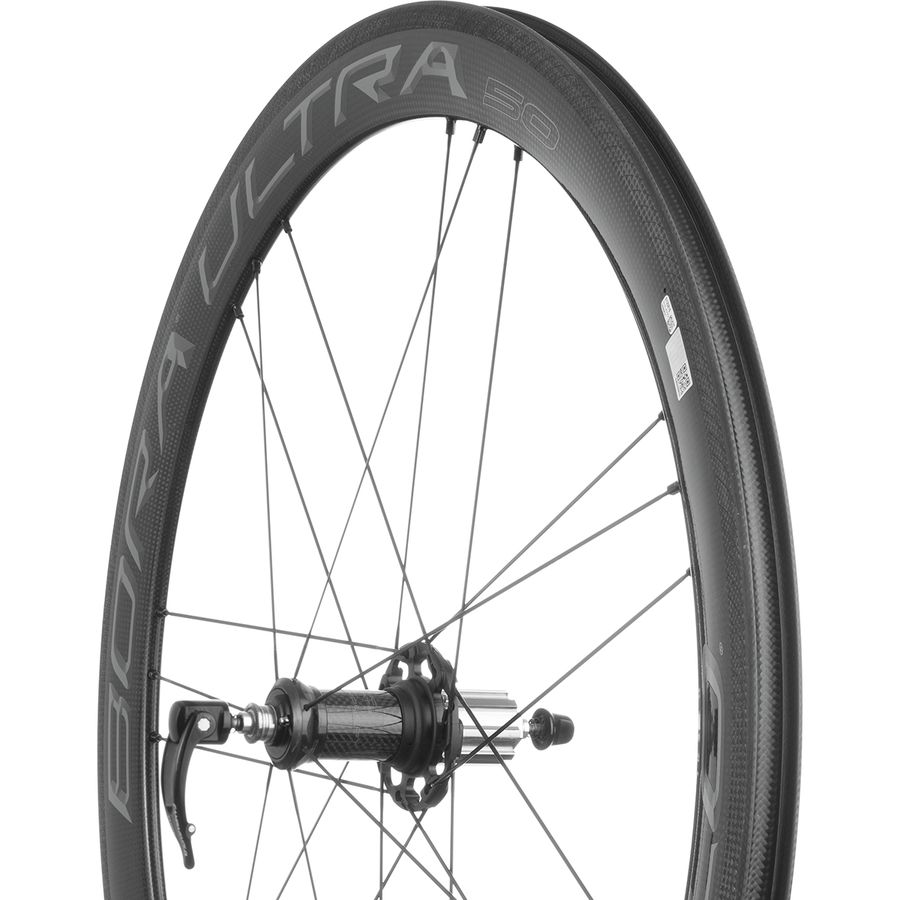Paire De Roues Carbone Campagnolo Bora Ultra 50 Tubular - Frein Sur Jante - Compatible Shimano/Campag | 700C, 1215g
