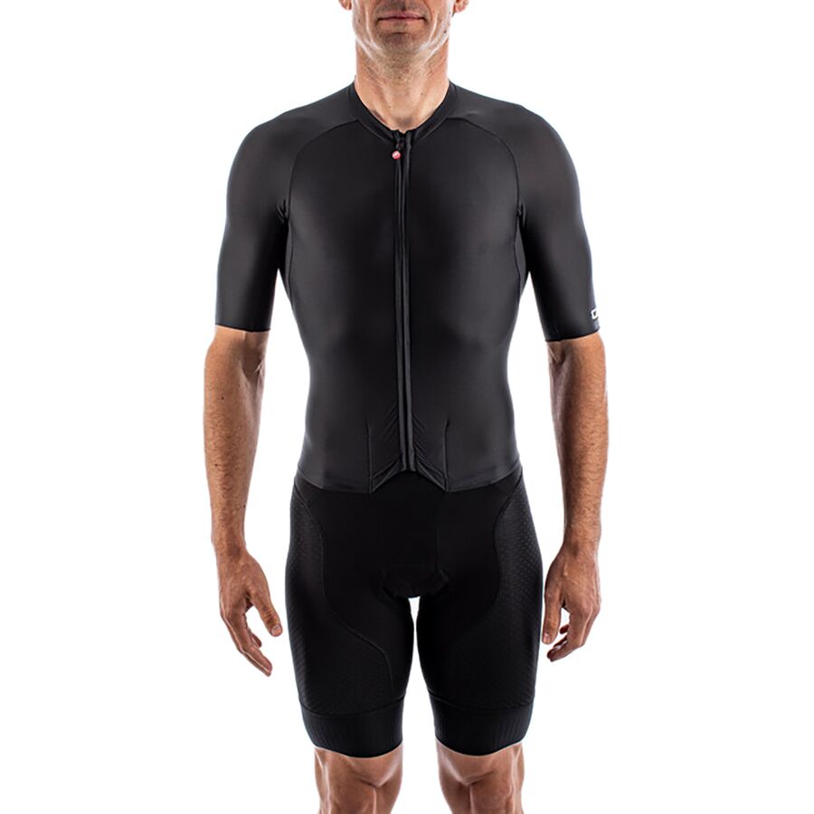 Castelli Men's Speedsuit Cycling Skin Suit Size S M 3/4 Sleeve 