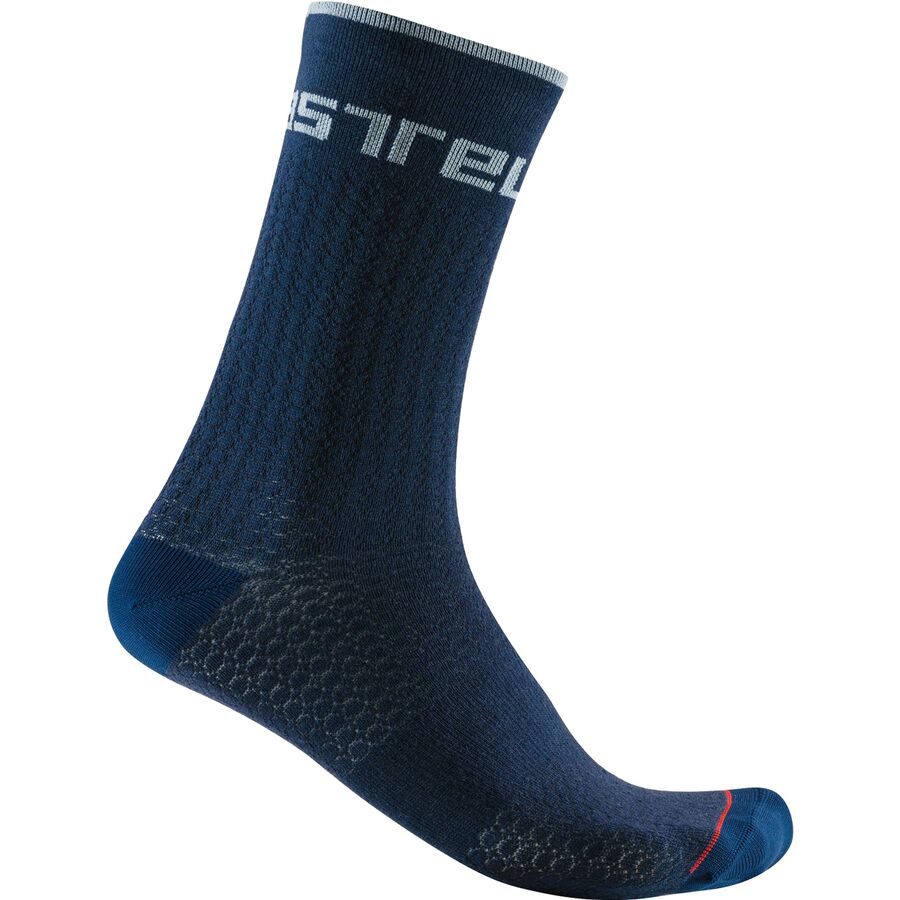 CASTELLI Distanza 20 Socken Unisex - Merinowolle, Wintergewicht, 20 Cm Höhe, Für Radsport & Outdoor
