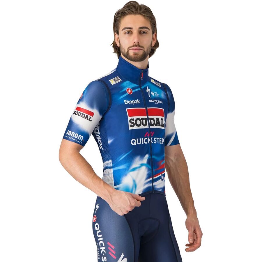 Soudal/Quick-Step Pro Light Wind Vest - Men's