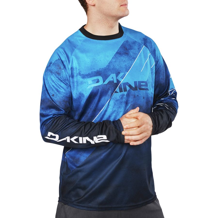 thrillium long sleeve bike jersey