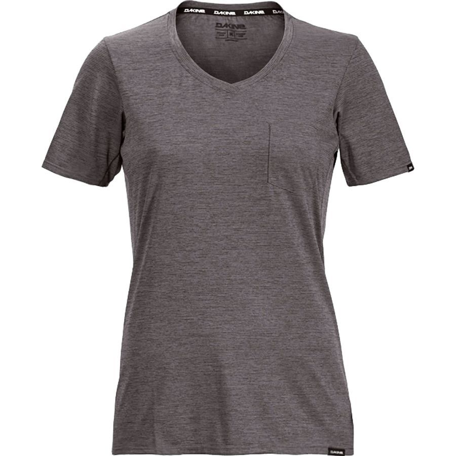 Dakine Women/'s Cadence Top Cycling Jersey Small Short Sleeve Grey MTB