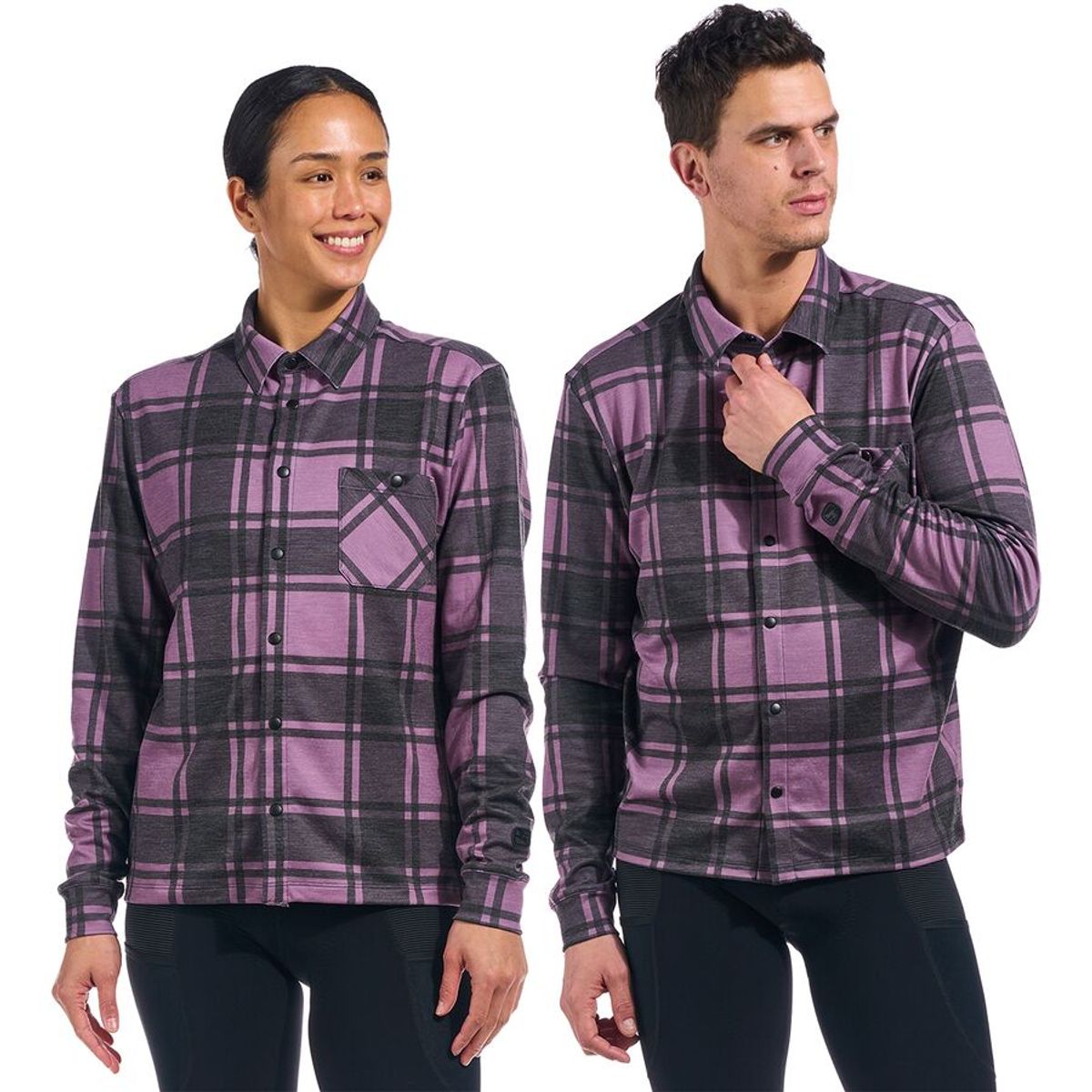 Beyond Gravel Button Down Wool Long-Sleeve Shirt