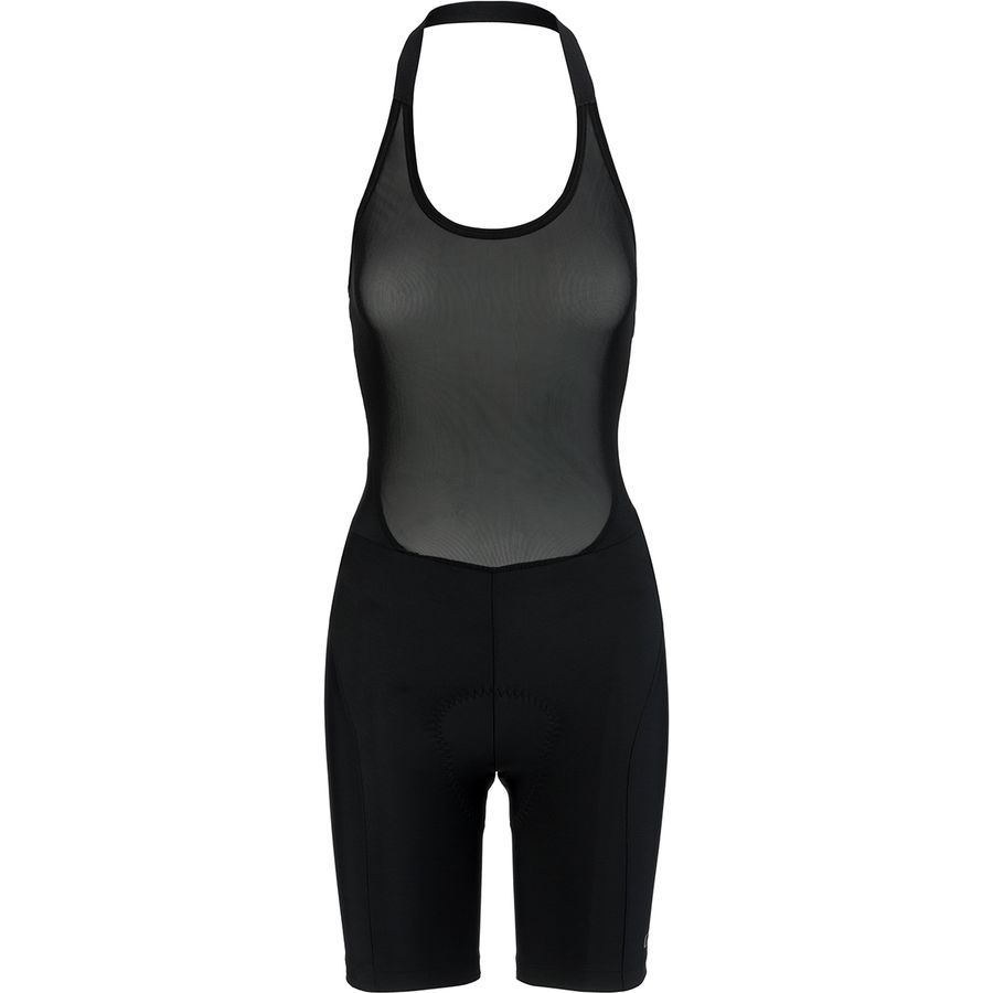 halterneck bib shorts