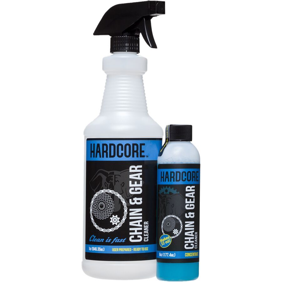 Hardcore Chain & Gear Cleaner Kit + 32oz Spray Bottle Accessories