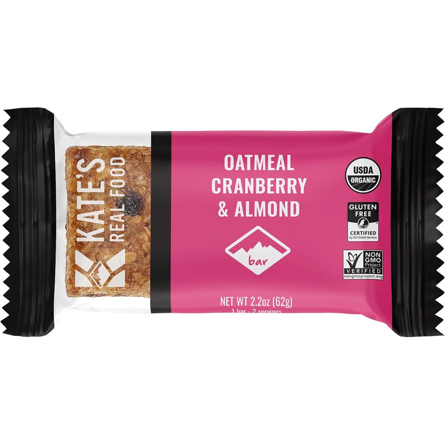 Oatmeal Cranberry & Almond Bars - 12-Pack