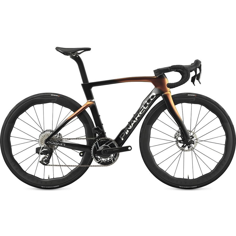 Dogma F Red AXS PM Peak 4550 Carbon Wheel Road Bike