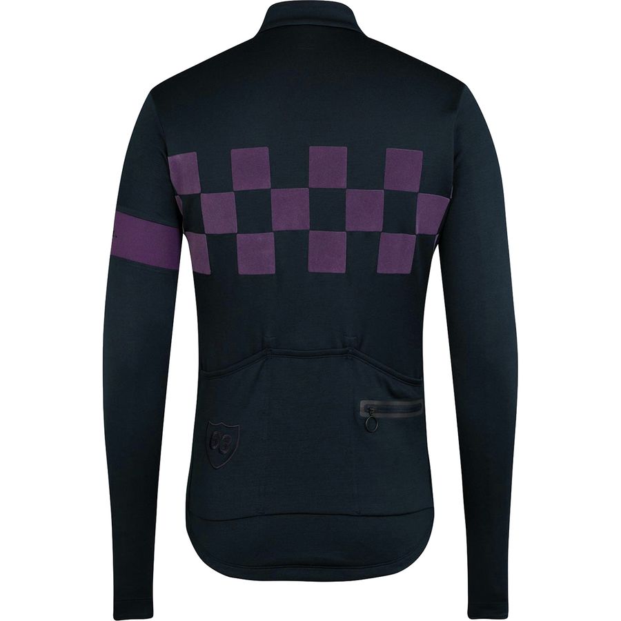Rapha Classic Check Long-Sleeve Jersey - Men's | Competitive Cyclist