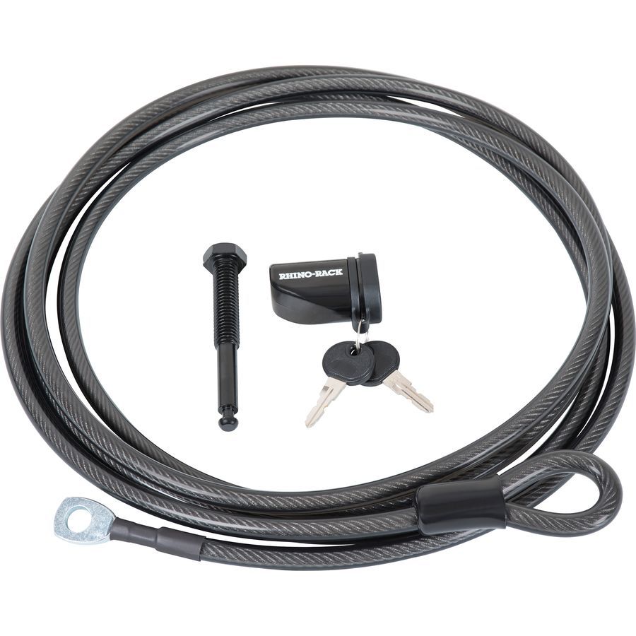 RhinoRack Cable Lock w/ Locking Hitch Pin Accessories