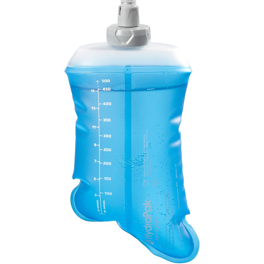 Soft Flask 500ml + Straw Water Bottle
