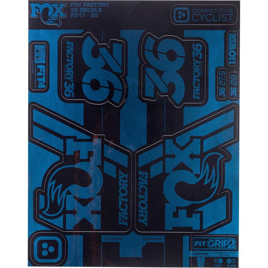 Fox 36 2017-2020 Decal Kit