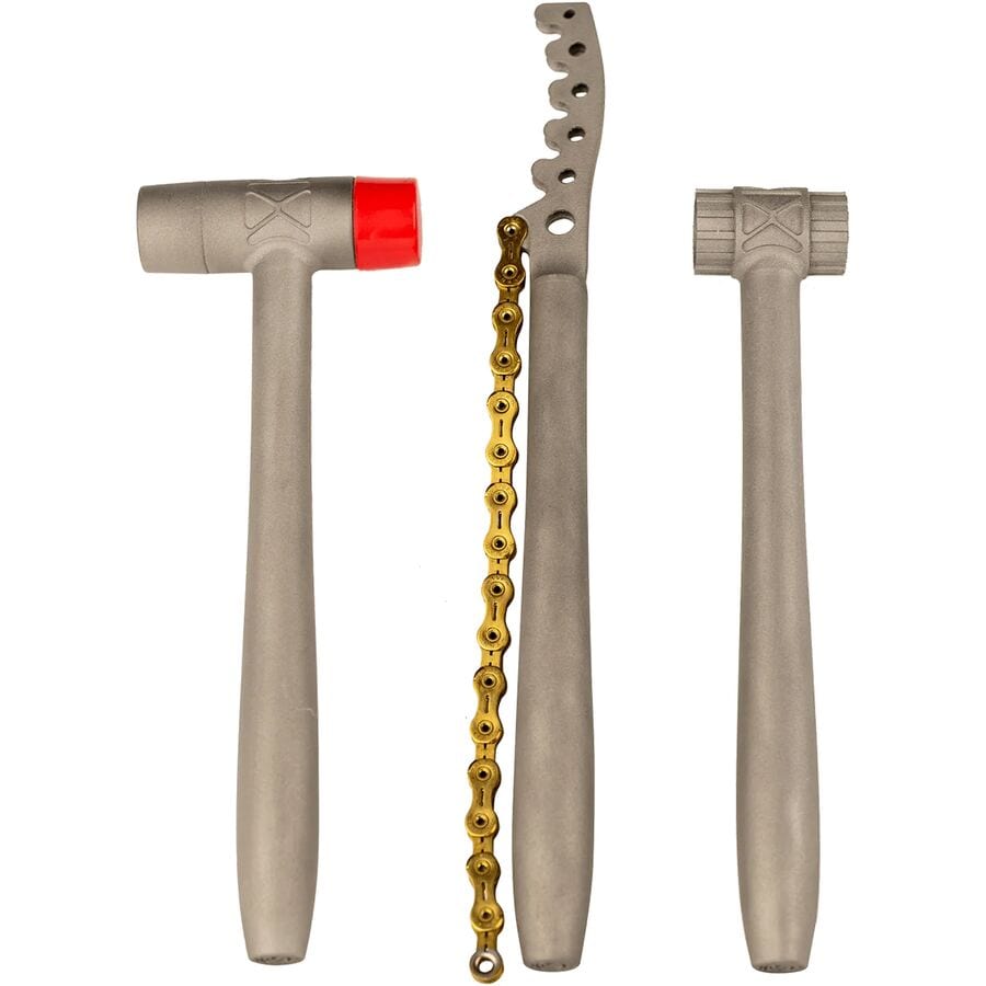 Titanium Hammer/Chain Whip/Lock Ring Tool Bundle